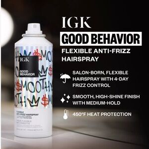 IGK Good Behavior AntiFrizz Hairspray